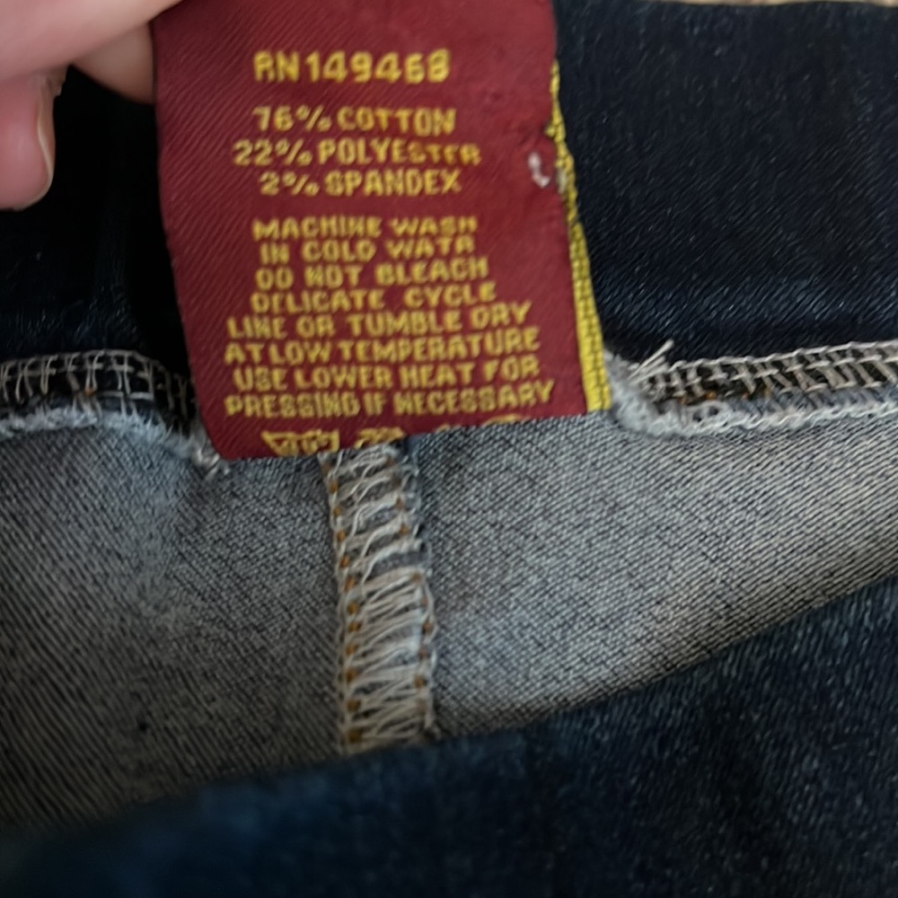 JVINI Fashion distressed jeggings, size 1X EUC! - Picture 3 of 7